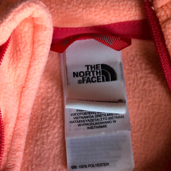 Peach North Face shell - Picture 2 of 6